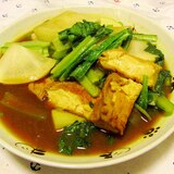 大根と小松菜のヘルシーカレースープ